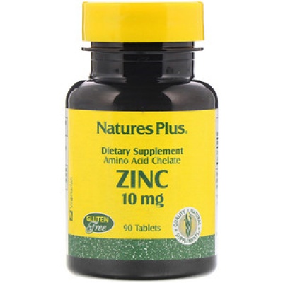  Natures Plus ZINC 10 mg 90 