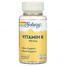  Solaray Vitamin K 100  100 